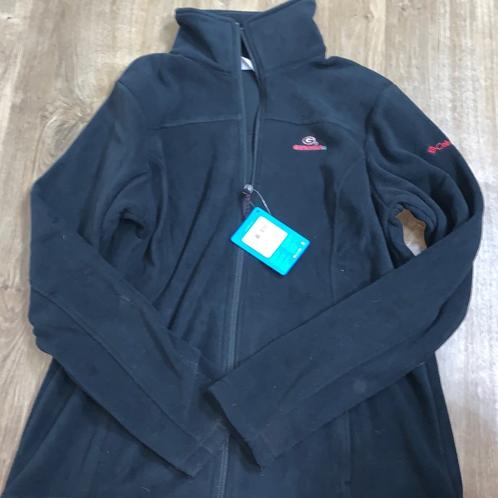 Columbia Georgia bulldogs fleece zip up jacket